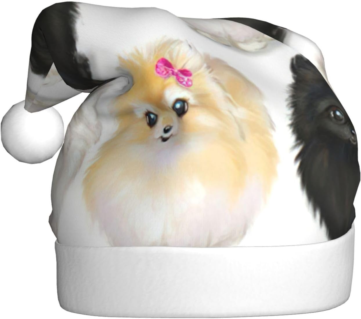 QINZHENG Personalized Santa Hat for Women