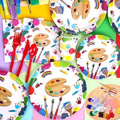 Art Painting Party Set for 20 Guests