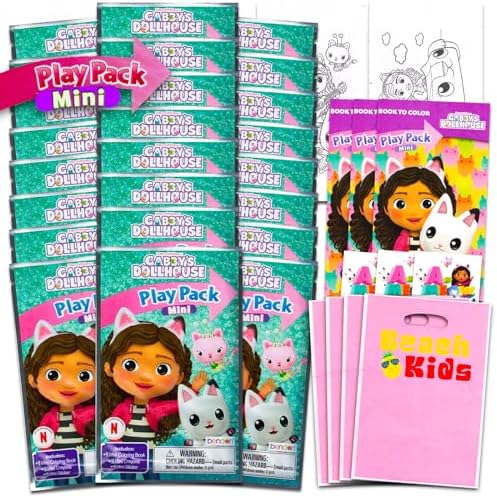 Gabbys Dollhouse Mini Party Favors Set for Kids
