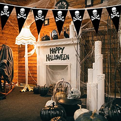 Tatuo 90 Pcs Pirate Flag Bunting Decorations