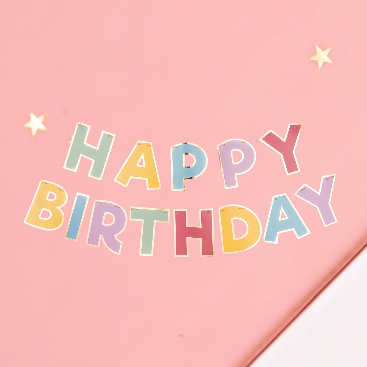 PapaKit Large Happy Birthday Bunting Banner Decoration
