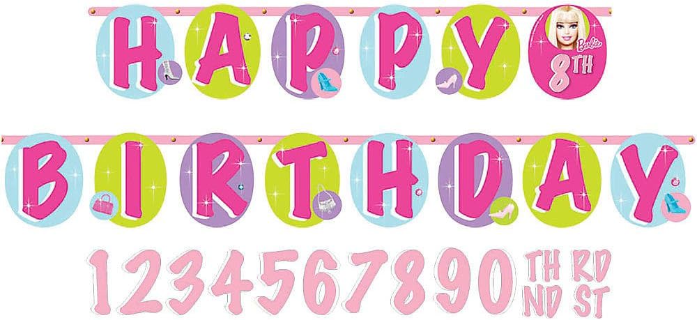Barbie Party Banner for Kids Celebration