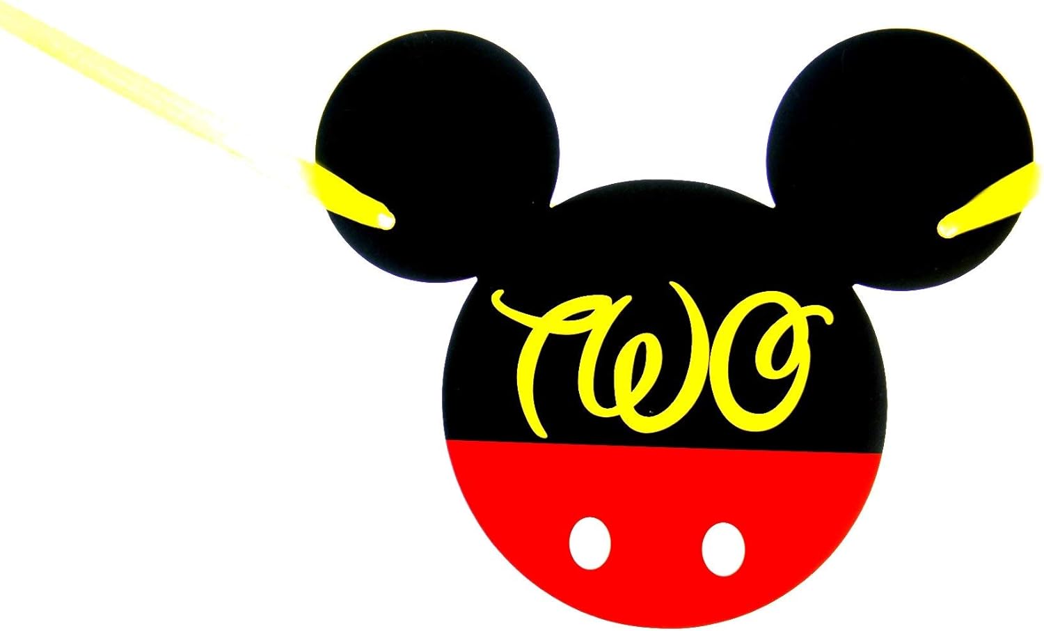 Oh Twodles Banner Mickey Mouse Clubhouse 2nd Birthday Decorations
