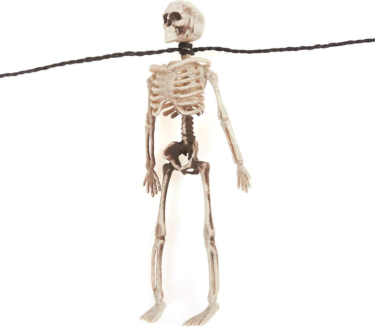 Blue Panda 6 Feet Halloween Skeleton Garland