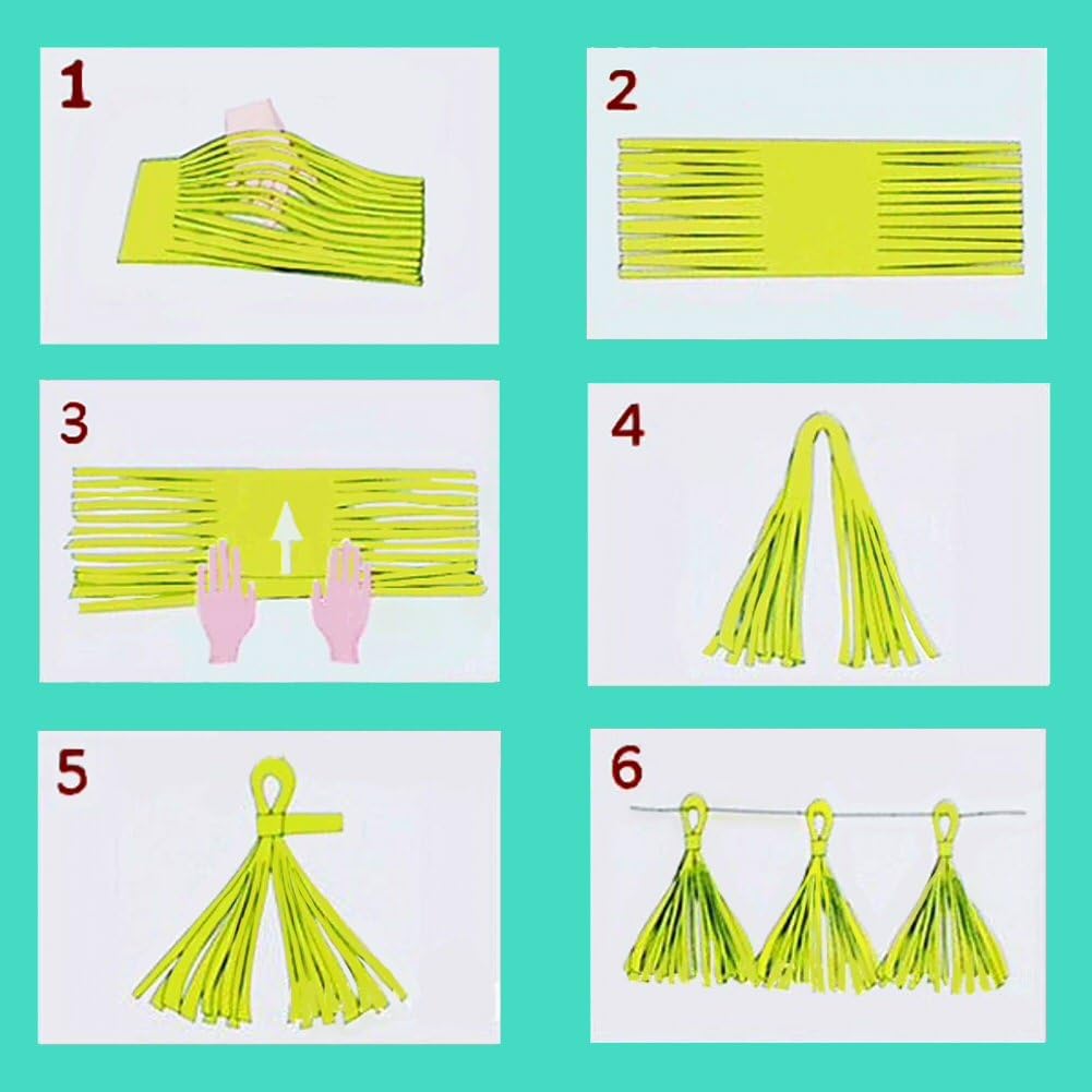 28 Ct Hot Pink Gold Tissue Hanging Decorations Set