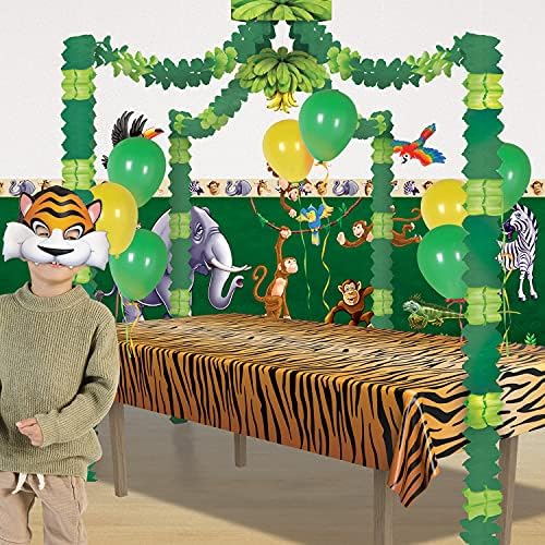 Beistle Tiger Print Table Cover