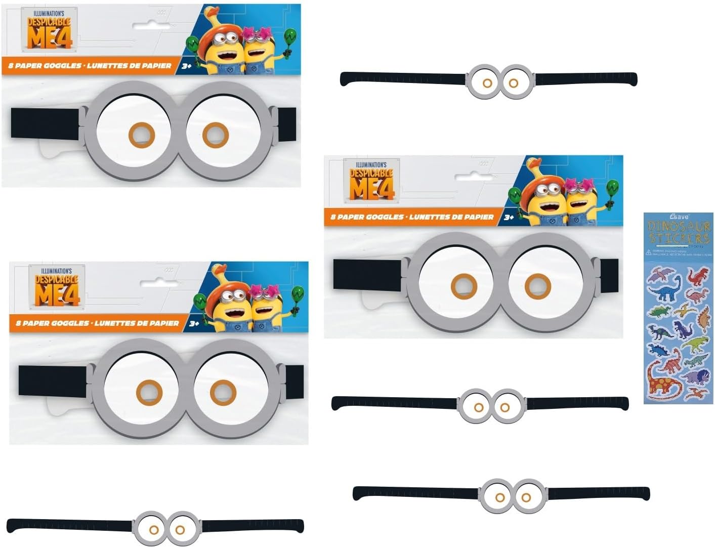 Despicable Me 4 Birthday Party Supplies Bundle