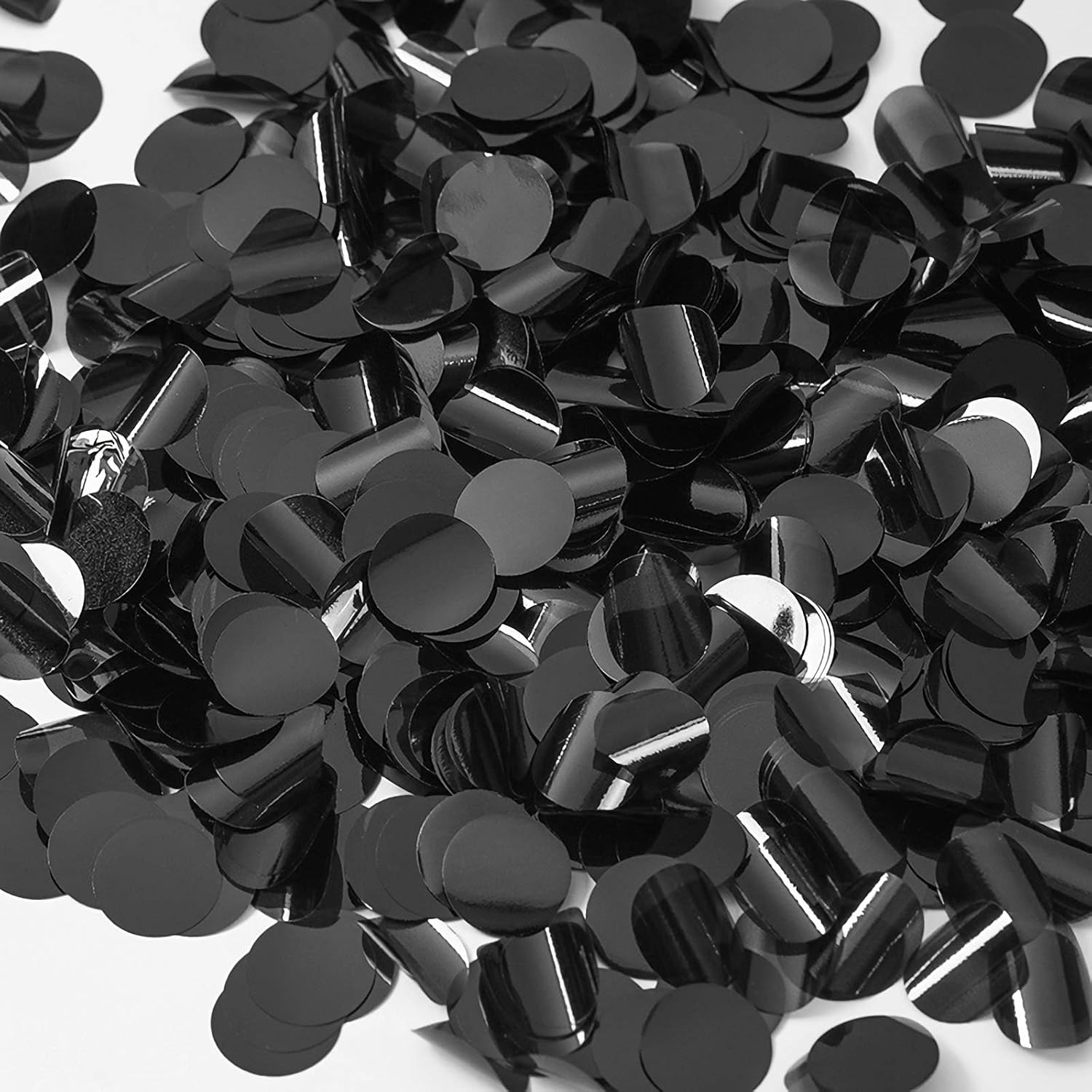 Black Confetti Balloons 25 PCS for Birthday Party Decorations