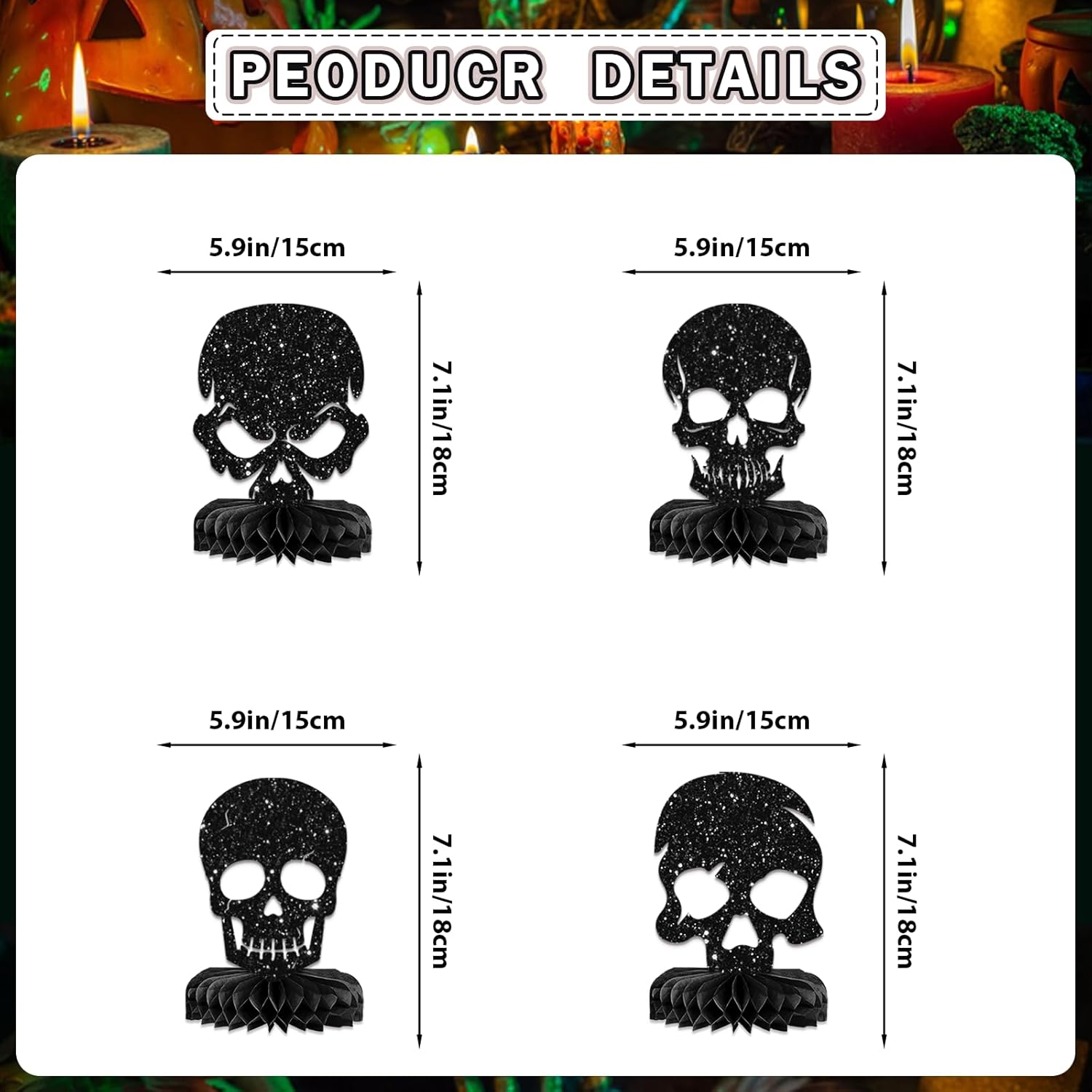 Spooky Birthday Halloween Banner Set