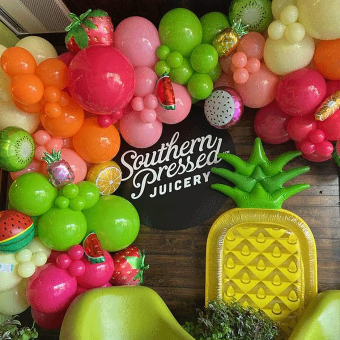 DUBEDAT Fruit Balloon Garland Kit for Birthday Party Decorations