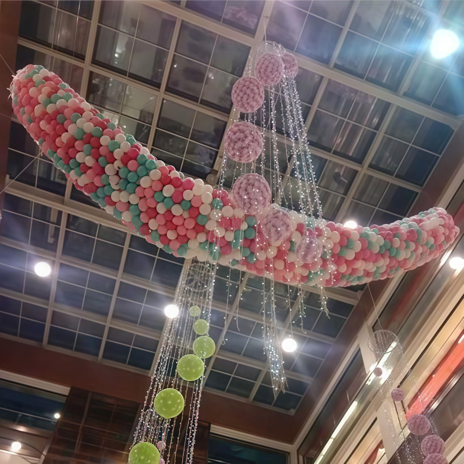 109 x 3 ft Balloons Drop Net for Events