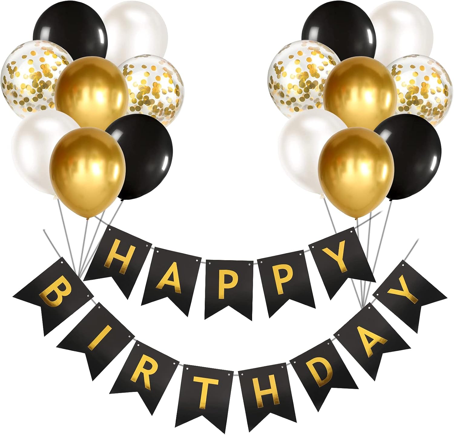 Happy Birthday Banner Bunting Set