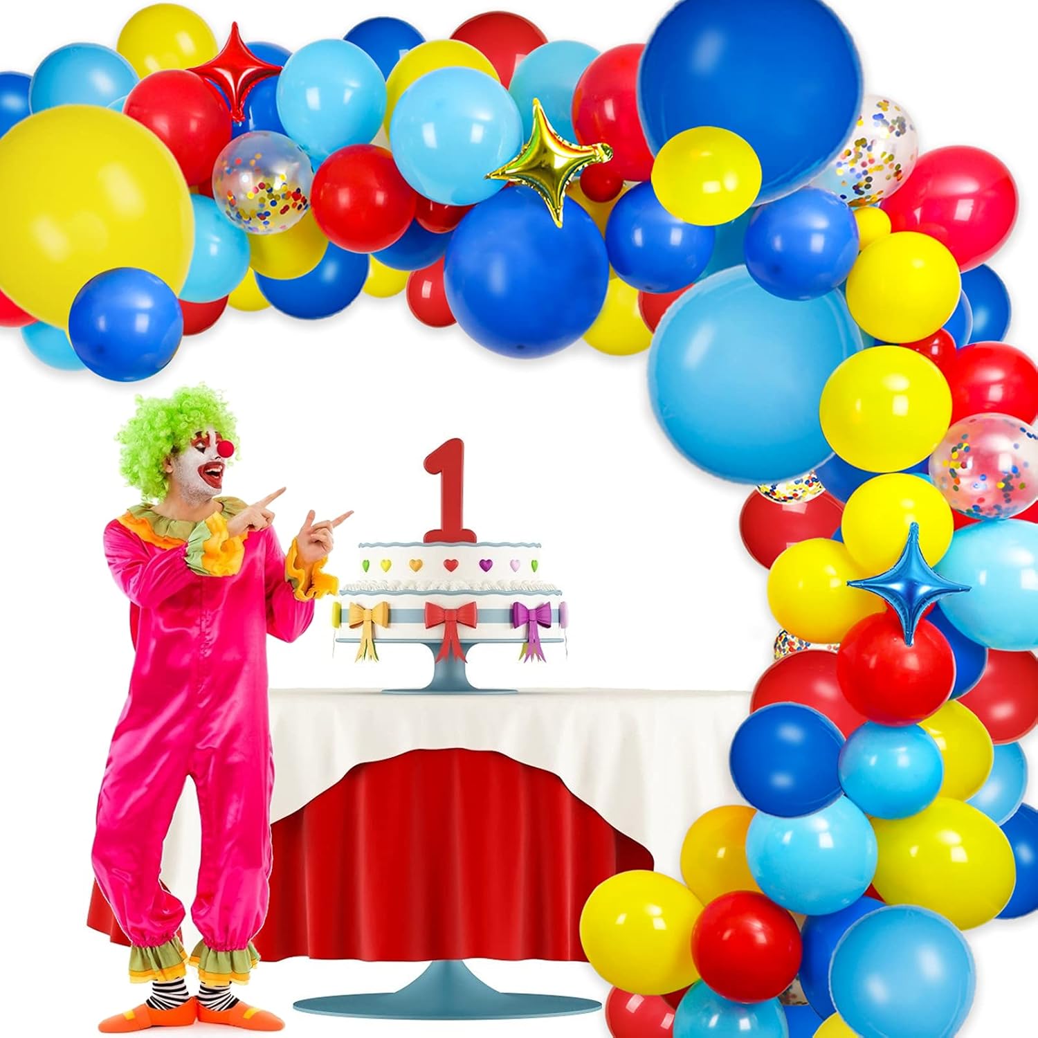 JOYYPOP 123pc Balloon Arch Kit for Birthday Decor
