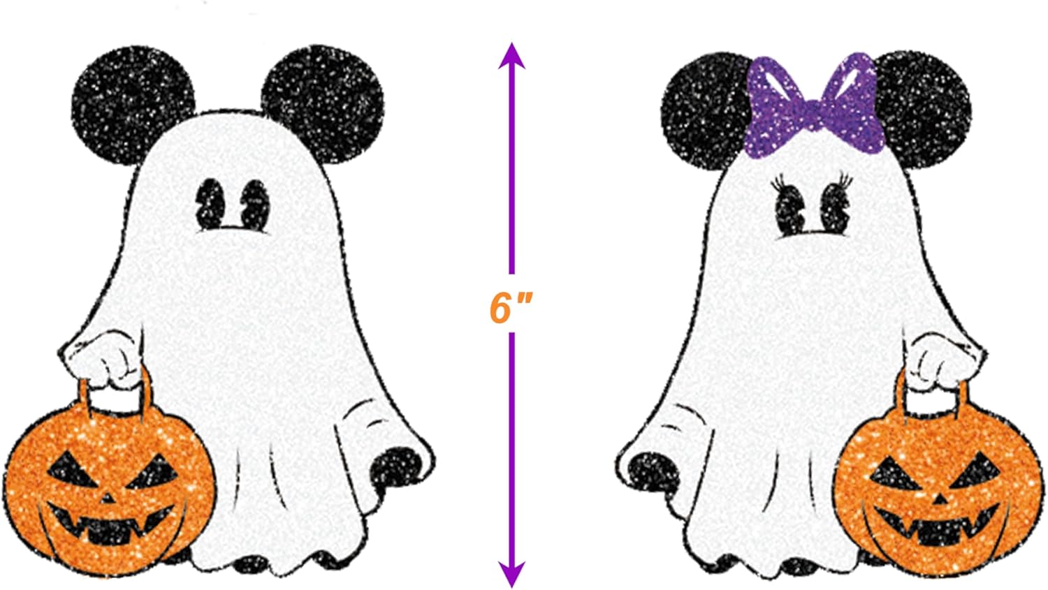 Halloween Boo Garland Banner 10Pcs Mouse Theme Decor