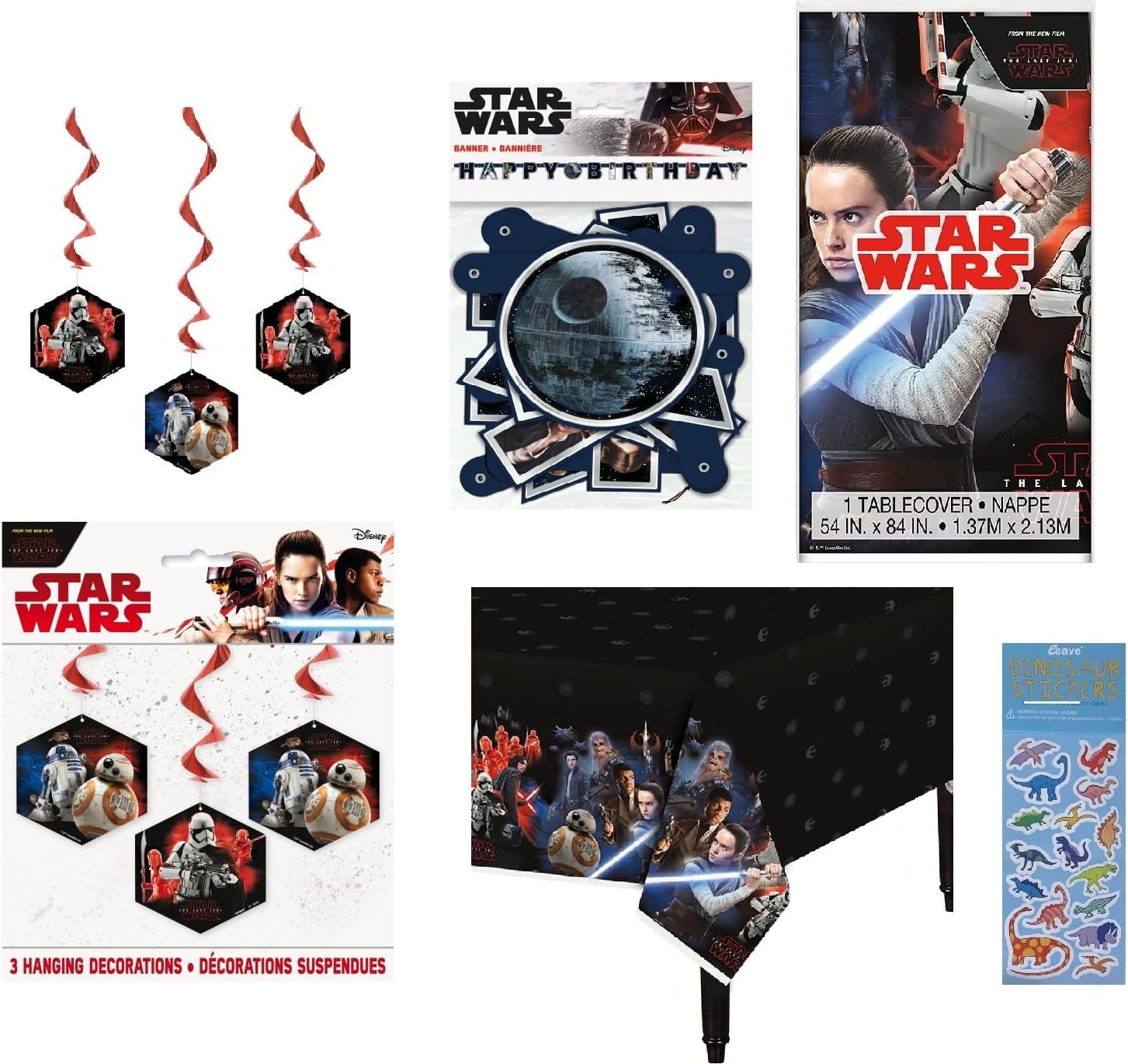 Star Wars Birthday Party Decor Bundle