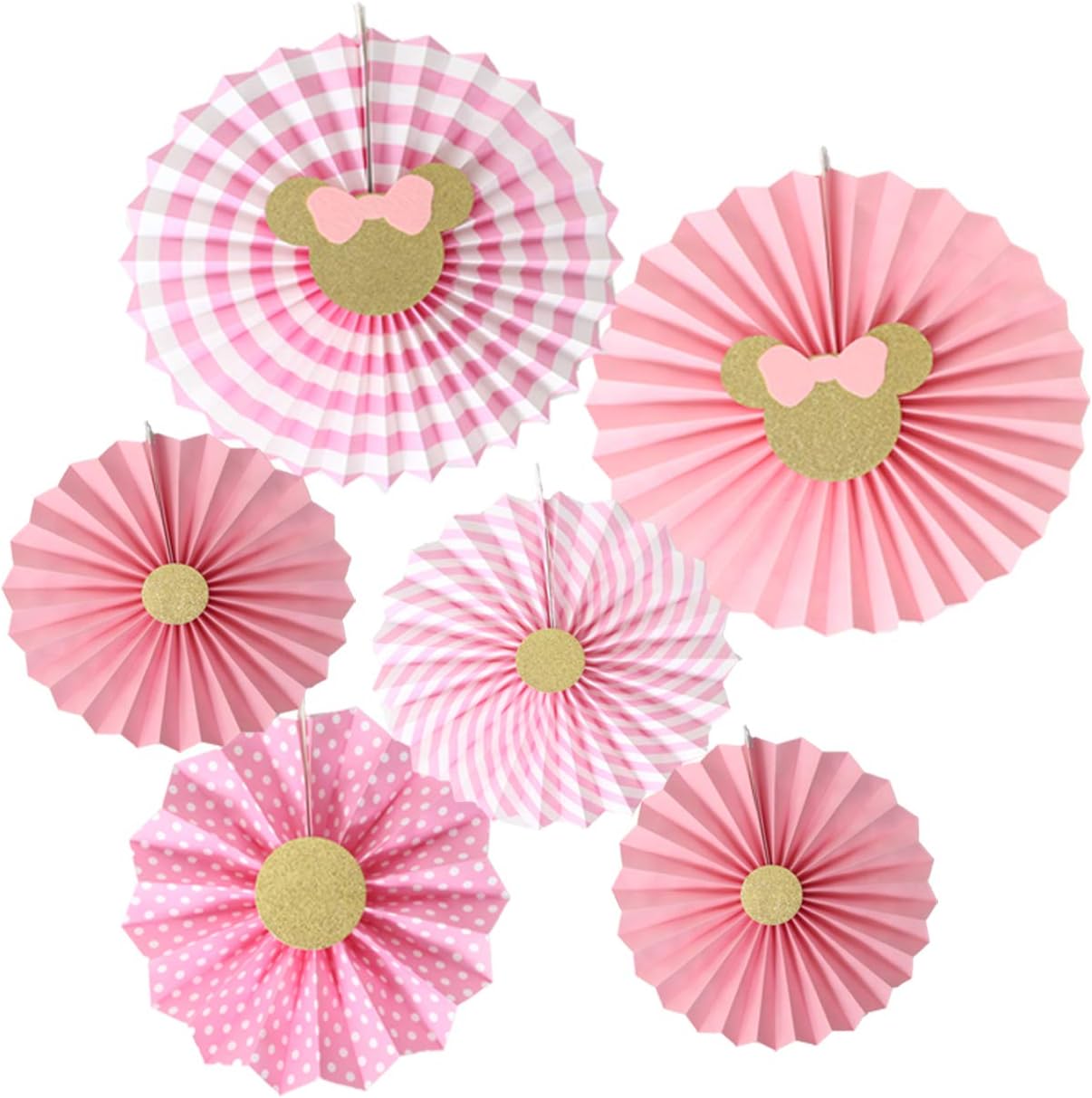 Minnie Girls 1st Birthday Party Supplies Pack