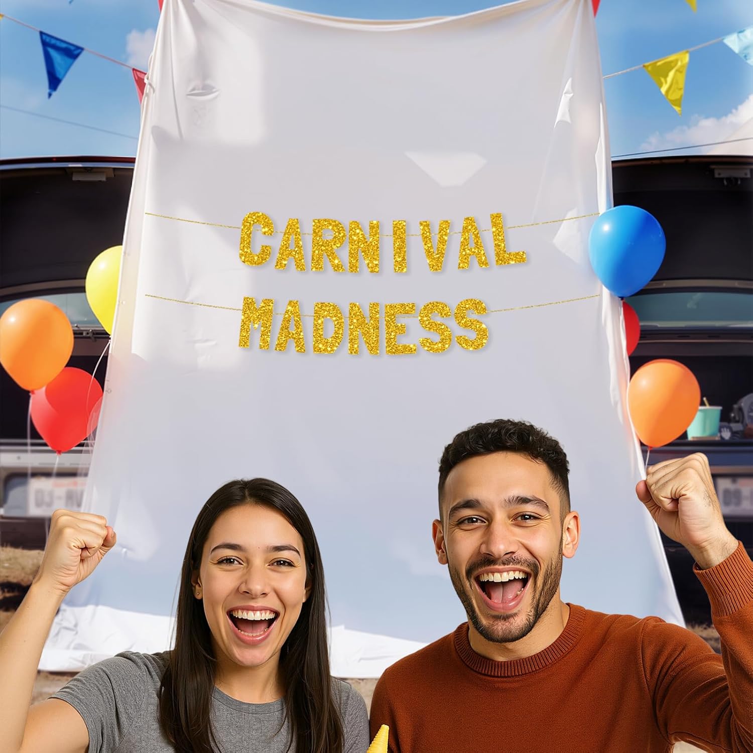 Meowoo Thrilling Carnival Madness Banner