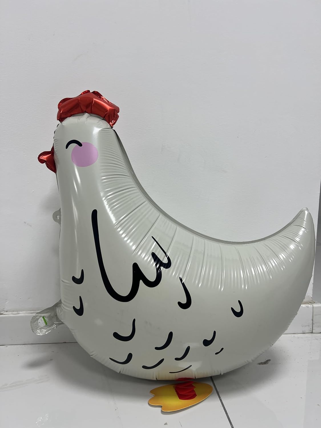 8pcs Walking Chicken Balloons Birthday Decorations
