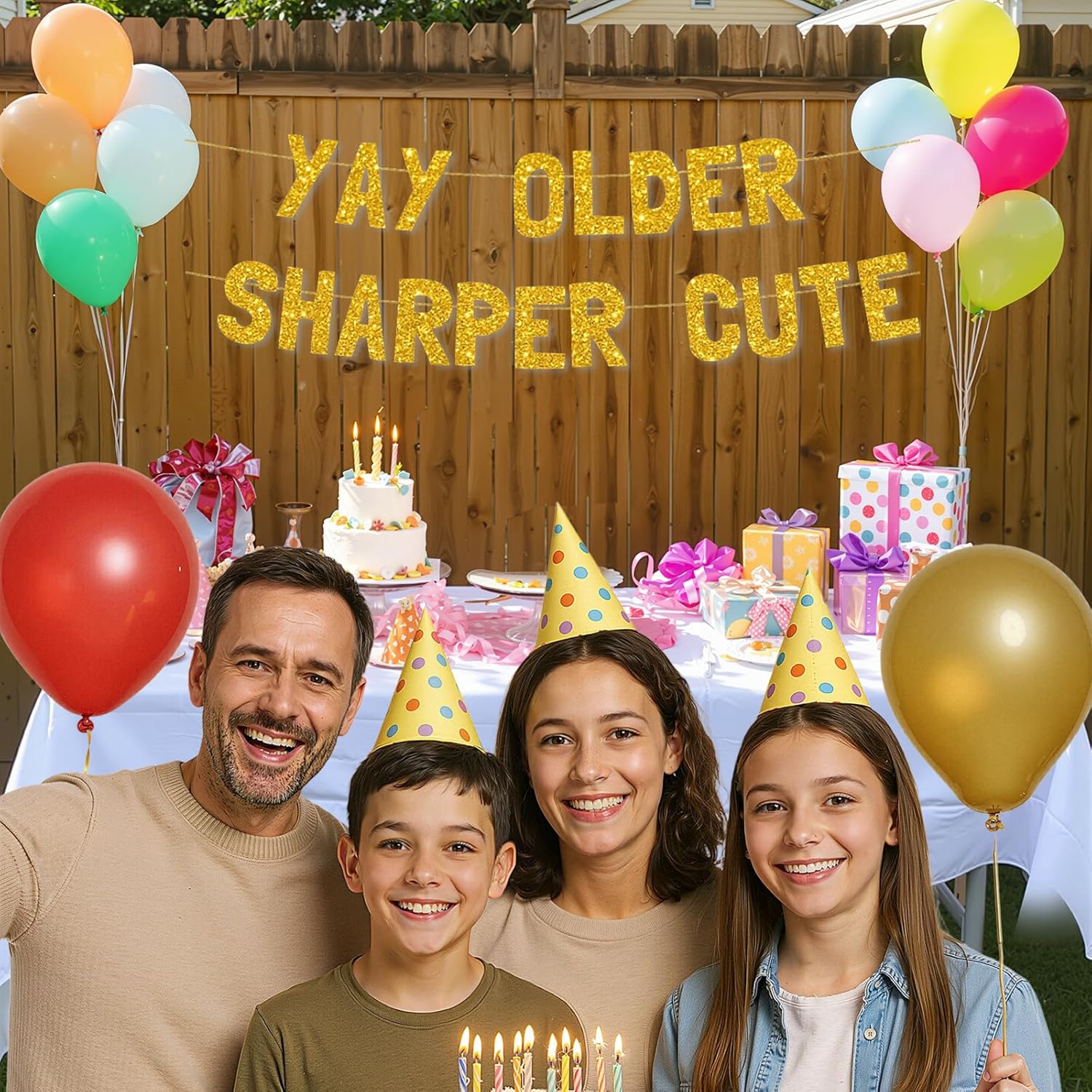 Meowoo Yay Older Sharper Cute Banner 77 Inch