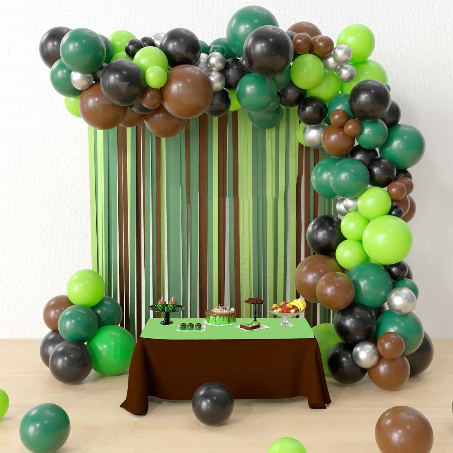 HYOWCH Video Game Balloon Arch 115Pcs Decor