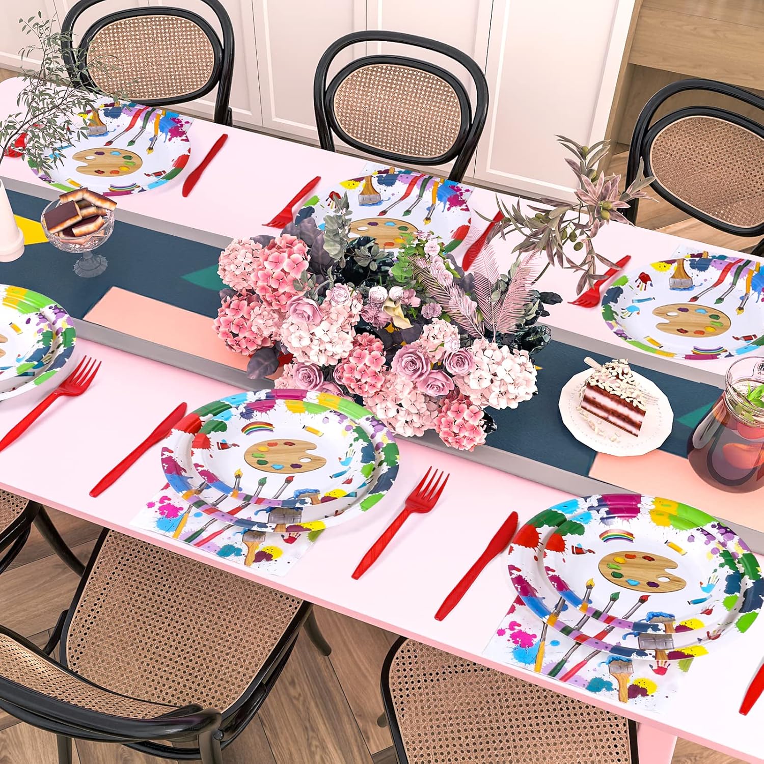 Art Painting Party Set for 20 Guests