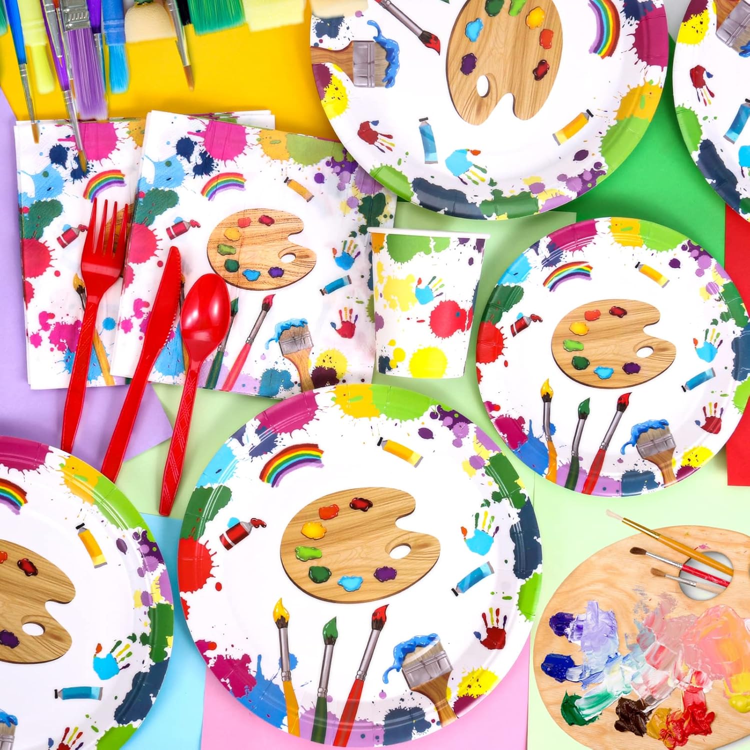 Art Painting Party Set for 20 Guests