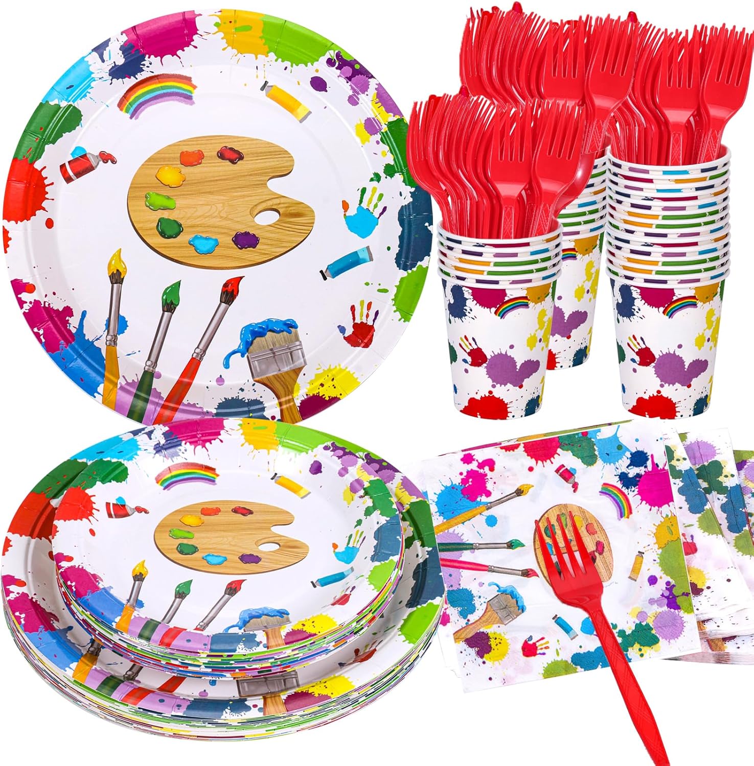 Art Painting Party Set for 20 Guests