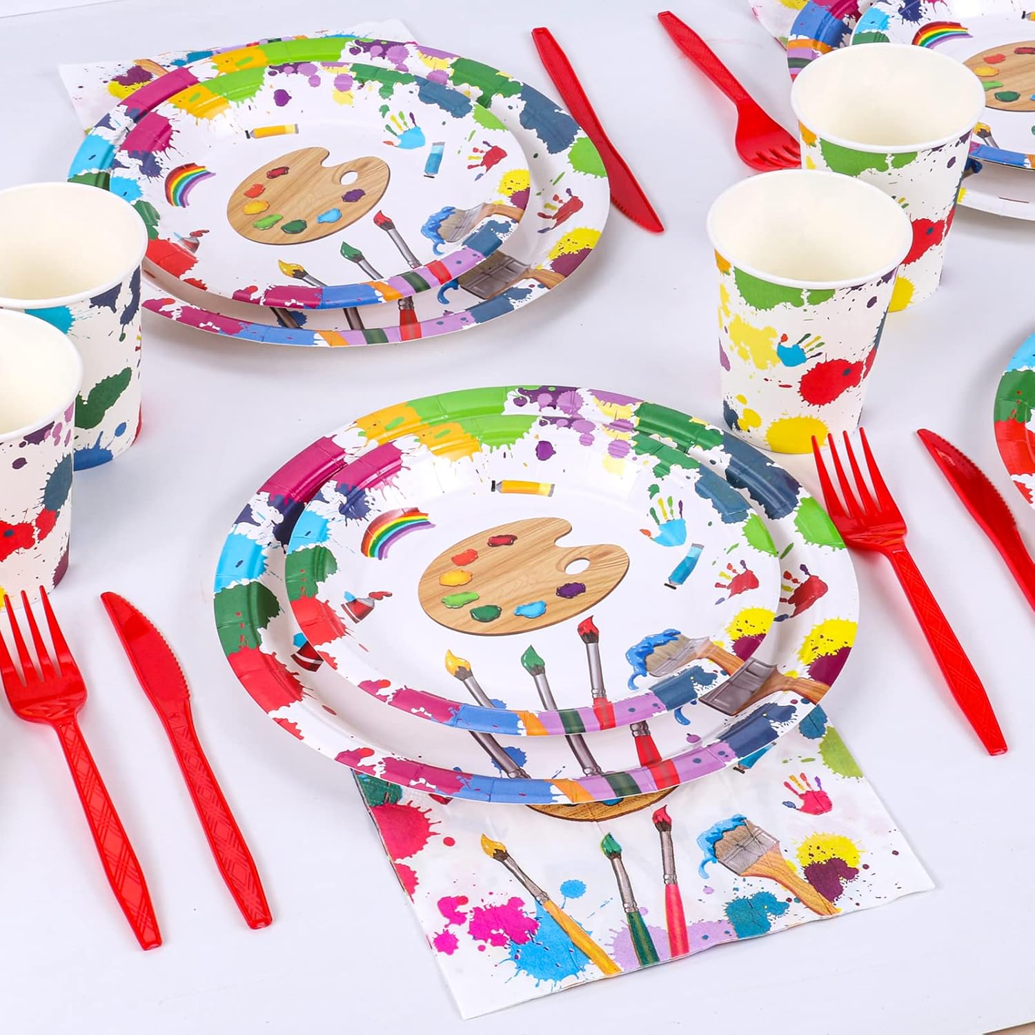 Art Painting Party Set for 20 Guests