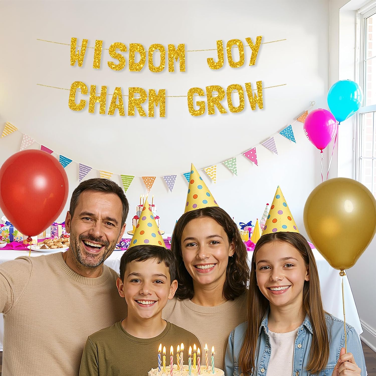 Meowoo Wisdom Joy Charm Grow Banner