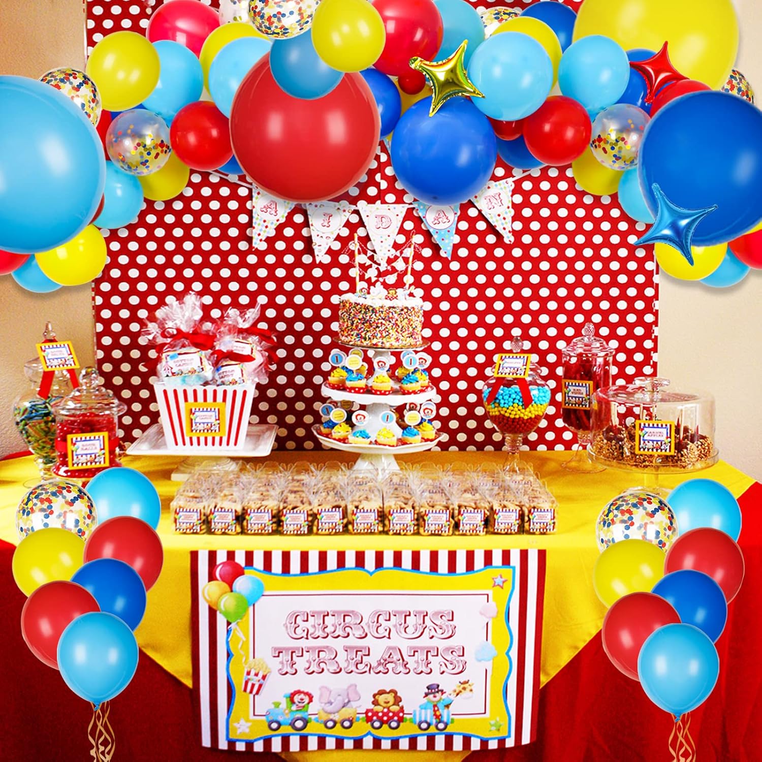 JOYYPOP 123pc Balloon Arch Kit for Birthday Decor