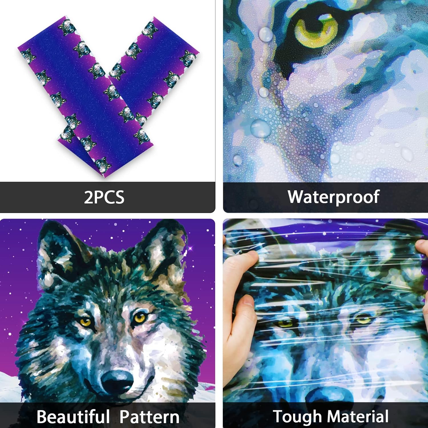24 Guests Wolf Birthday Party Tableware Set