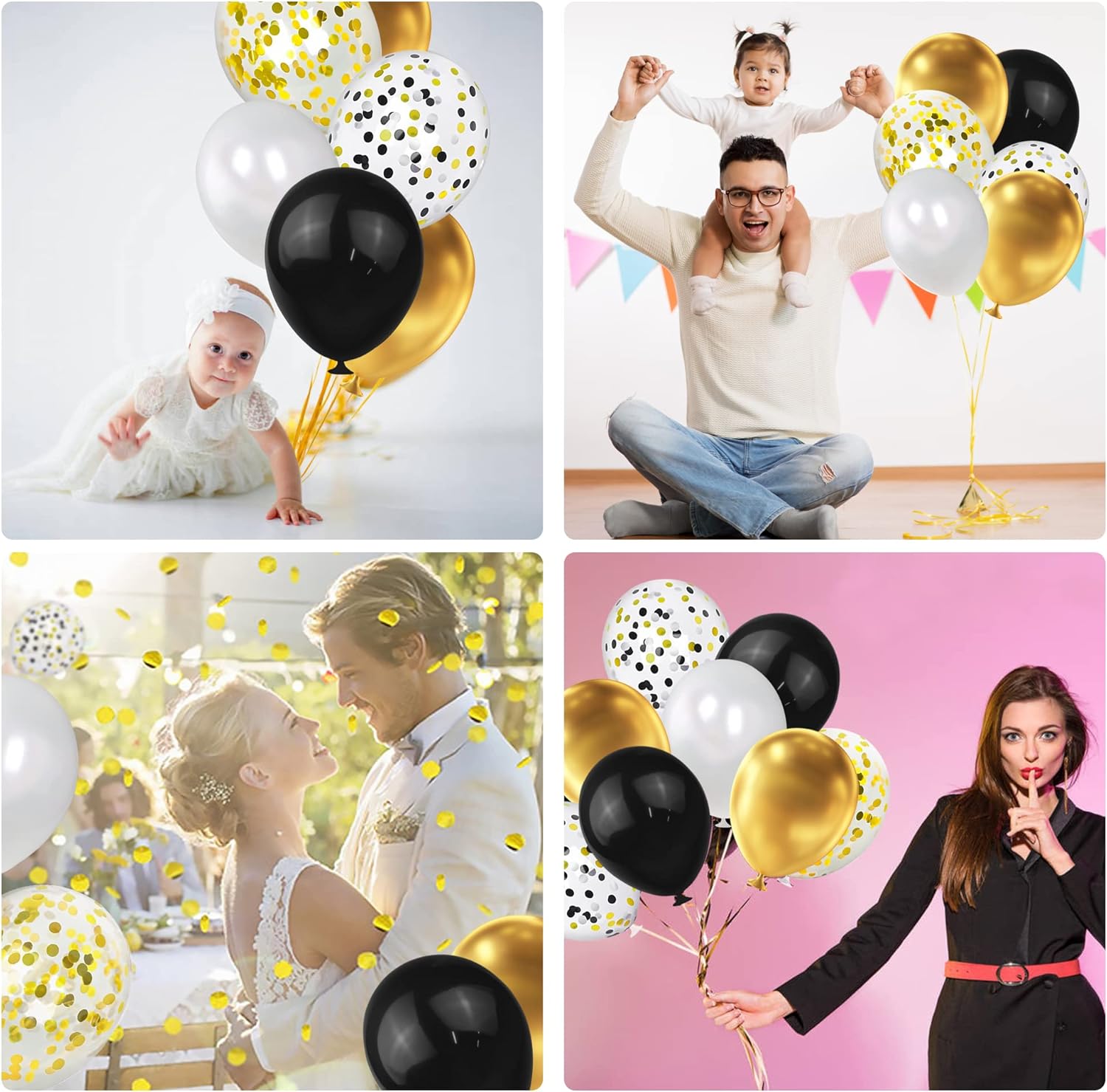 100pcs 12 Inch Latex Balloons Wedding Party Decorations
