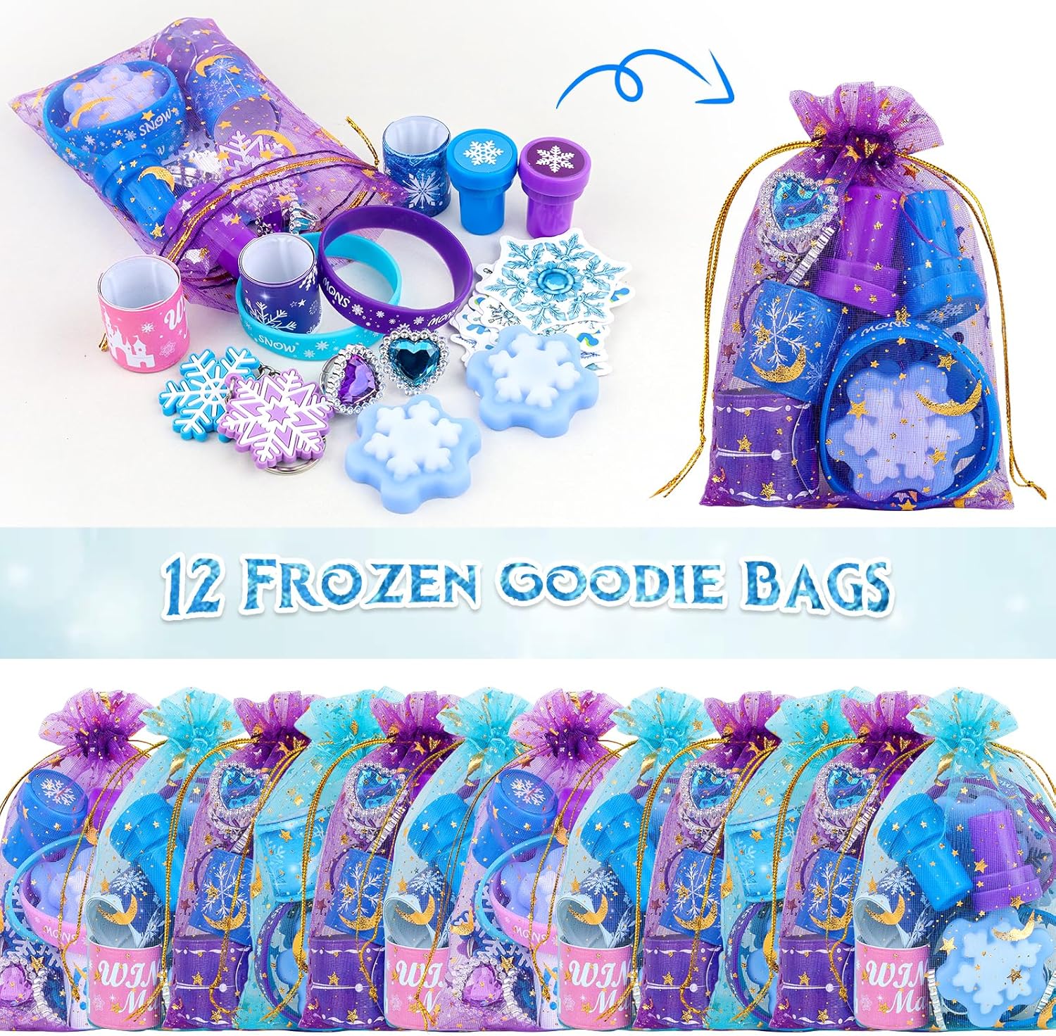 Frozen Party Favors Multi-Item Pack for Kids